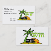 そう生命の冒険RVそれ 名刺 (正面/裏面)