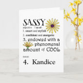 そう粋誕生日それをカスタマイズ カード (黄色い花)