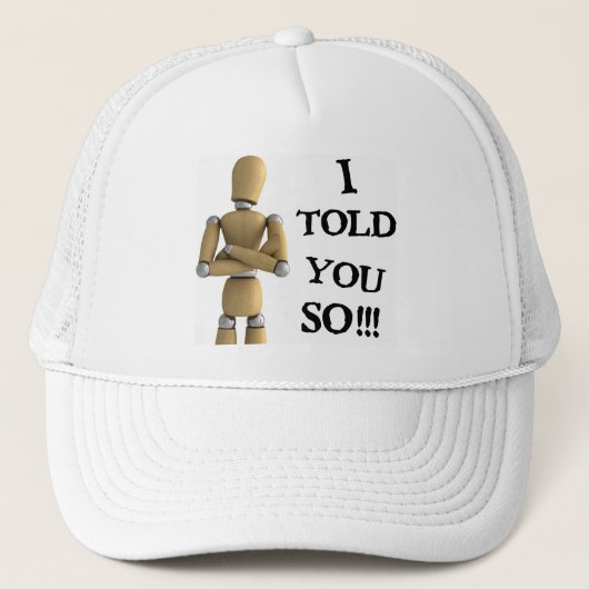 そう言ったろう キャップ (正面)