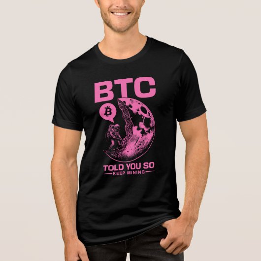 "そう言った" Bitcoin OG HODLer Flex トライブレンドTシャツ (正面)