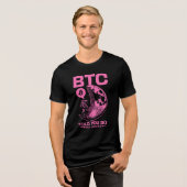 "そう言った" Bitcoin OG HODLer Flex トライブレンドTシャツ (正面全面)
