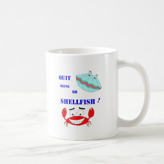 そう貝があることをやめて下さい! コーヒーマグカップ