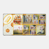 そう賛美で、感謝の写真コラージュのデスクマット デスクマット (正面)