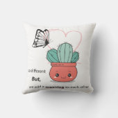 そう違う、完璧な一緒に – かわいいカップル クッション (裏面)