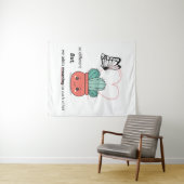 そう違う、完璧な一緒に – かわいいカップル タペストリー (インサイチュ(横))