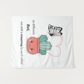 そう違う、完璧な一緒に – かわいいカップル タペストリー (正面(横))