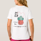 そう違う、完璧な一緒に – かわいいカップル Tシャツ (裏面)