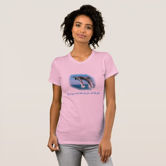 そう長くおよびすべての魚への感謝、そう長く...... Tシャツ (正面フル)