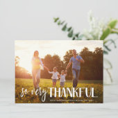 そう非常に感謝している|の写真カード|カスタムな色 サンキューカード (スタンド正面)