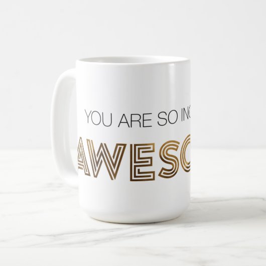 そう非常に素晴らしいマグです コーヒーマグカップ (正面左)