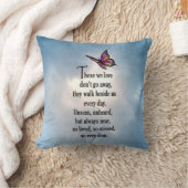 そう"愛される蝶" クッション (ブランケット)