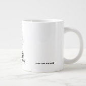そう、私は狂ってる ジャンボコーヒーマグカップ (右)