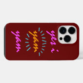 そう、私は iPhoneケース (裏面横)