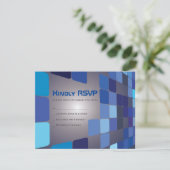 そうDIGITALのバーのバルミツワーの応答カード 出欠カード (スタンド正面)