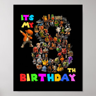 そおもしろいの第8誕生日ブライタリアンインロットミームボ ポスター