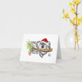 そこつるでは、もうすぐクリスマスが終わる カード (黄色い花)