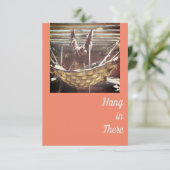 そこつるでオランウータンのグリーティングカード カード (スタンド正面)