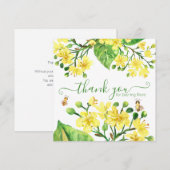 そこでお越しいただき有難う サンキューカード (正面/裏面)