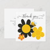 そこでお越しいただき有難う サンキューカード (正面/裏面)