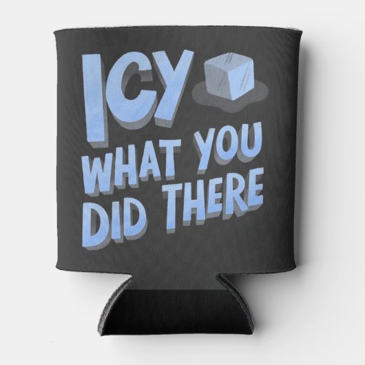 そこで何をしたか凍おもしろいった 缶クーラー (正面)