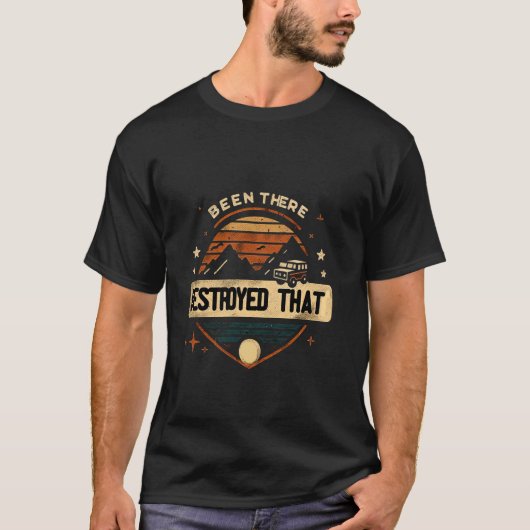 そこで破壊された – Tシャツ (正面)