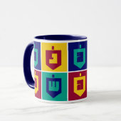 そこで素晴らし奇跡が起こった!ハヌッカドレイデル マグカップ (正面左)