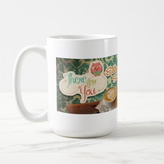 そこにあなたのためにマグ コーヒーマグカップ (左)