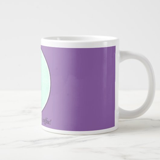 "そこにありますコーヒーが割り当てて下さい! ジャンボコーヒーマグカップ (右)