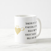 そこにいる人は友情を見ているに違いない コーヒーマグカップ (正面右)