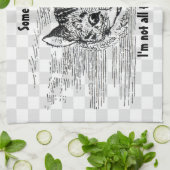 そこにすべて キッチンタオル (折り畳み)