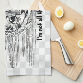 そこにすべて キッチンタオル (四つ折り)