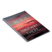 そこにできます、あなたの中途半端信じれば ノートブック (右側)