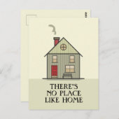 そこにないプレイスライクホーム引用文ハウス ポストカード (正面/裏面)