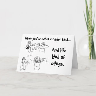 そこにのこつは梳きます カード