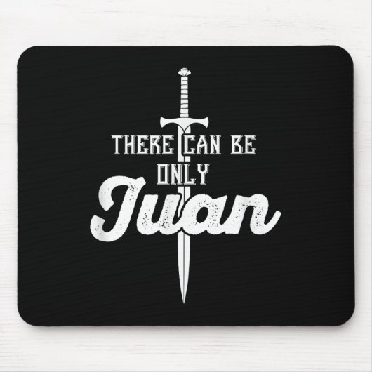 そこに唯一のJuanシャツCinco De Mayo剣T マウスパッド (正面)
