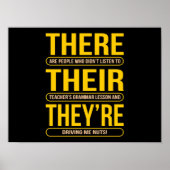 そこに彼らは英語の先生 ポスター (正面)