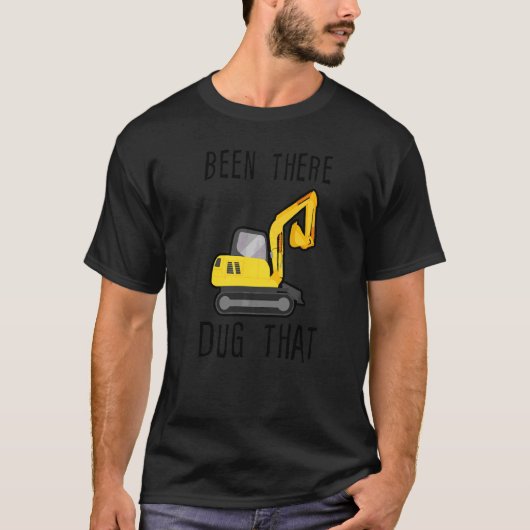 そこに行って掘った Tシャツ (正面)