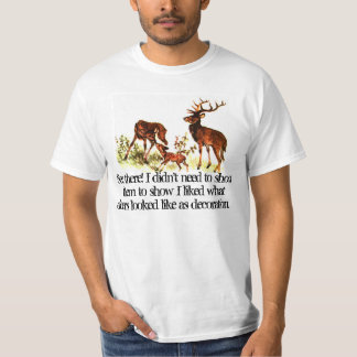 そこに見て下さい! Tシャツ