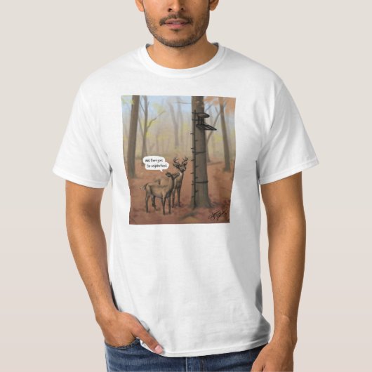 "そこに近隣"のワイシャツ行きます Tシャツ (正面)