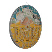 そこに飛ぶ – エジプト ダーツボード (正面左)