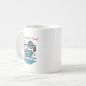 そこに駐車はダメです! コーヒーマグカップ (正面左)