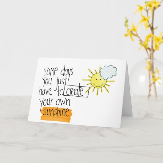 そこのこつ カード (黄色い花)