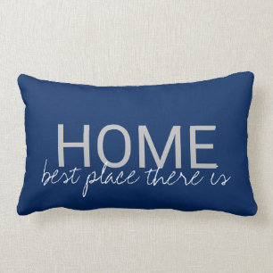 そこのモダンな濃紺の家の最も最高のな場所はあります ランバークッション