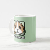 そこの干し草! (モルモット) コーヒーマグカップ (正面左)