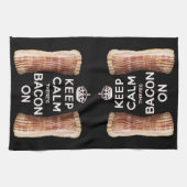 そこの平静をあります台所タオルのベーコンが保って下さい キッチンタオル (横)