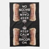 そこの平静をあります台所タオルのベーコンが保って下さい キッチンタオル (縦)