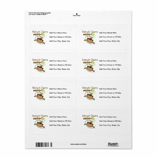 そこの猿のこつ ラベル (フルシート)