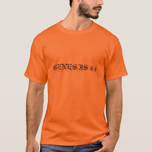 そこの起源の6:4は当時ジャイアンツでした Tシャツ (正面)