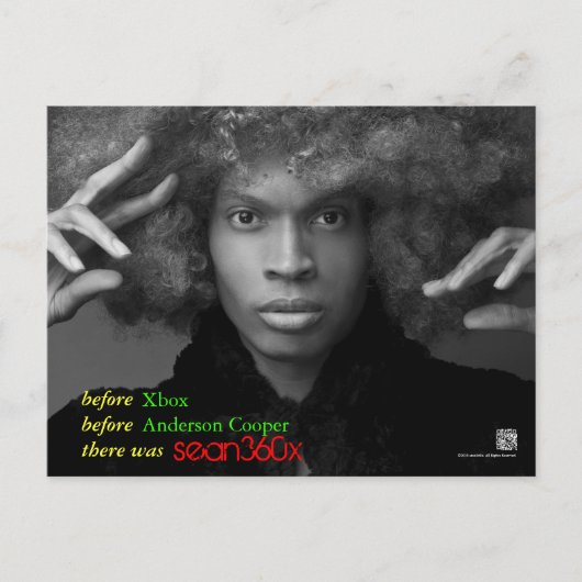 そこの郵便はがきsean360xはありました ポストカード (正面)