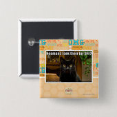 そこのHoomans Taekの毛皮か。 缶バッジ (正面&裏面)